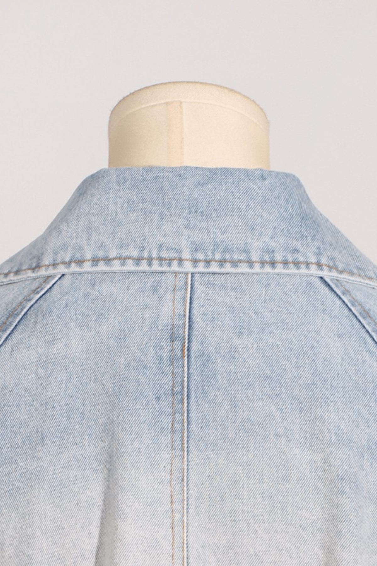 Gloria Ruffle Peplum Denim Jacket Avalabel