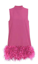 FEATHER MINI DRESS Avalabel