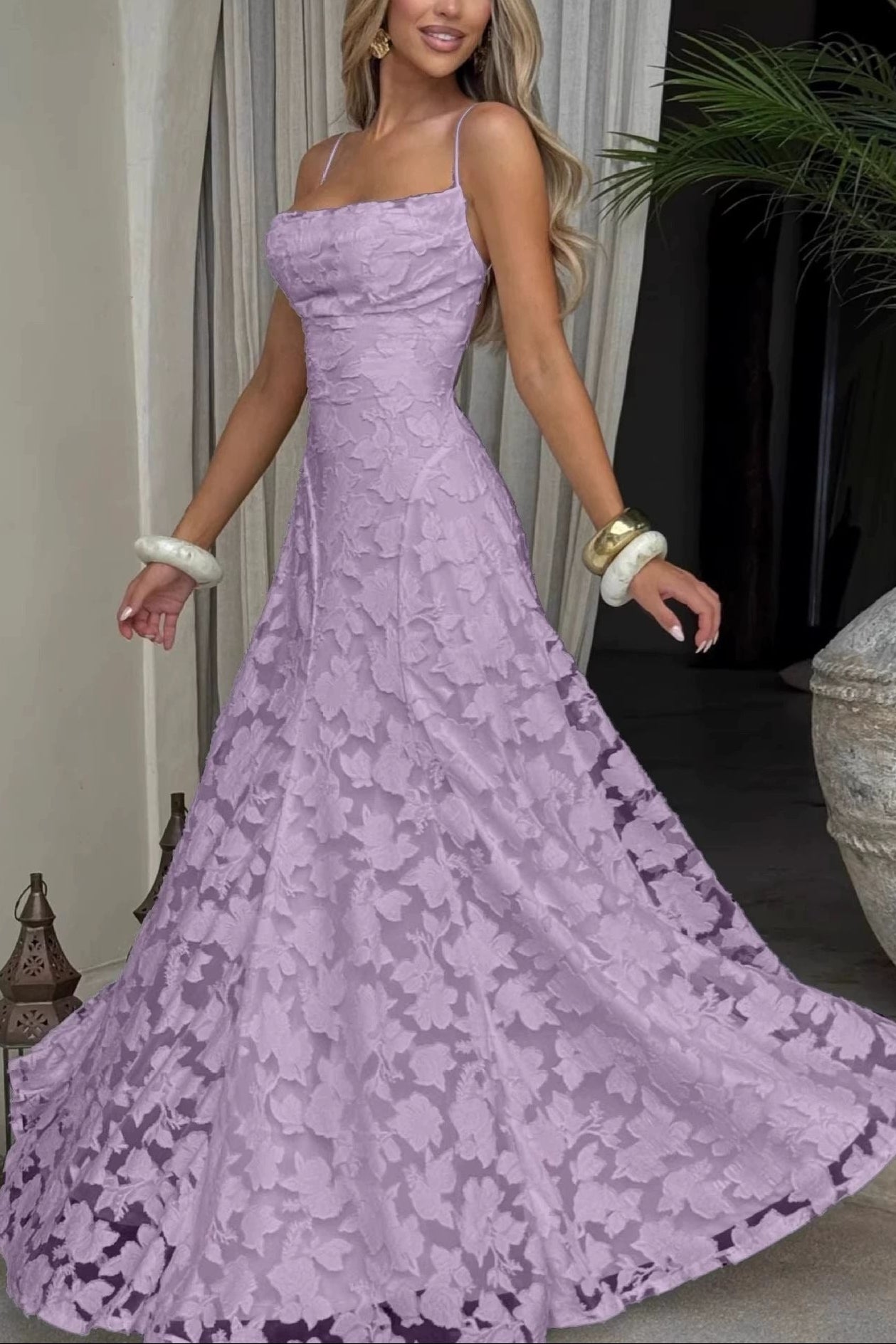 Francis Maxi Dress-Purple Avalabel
