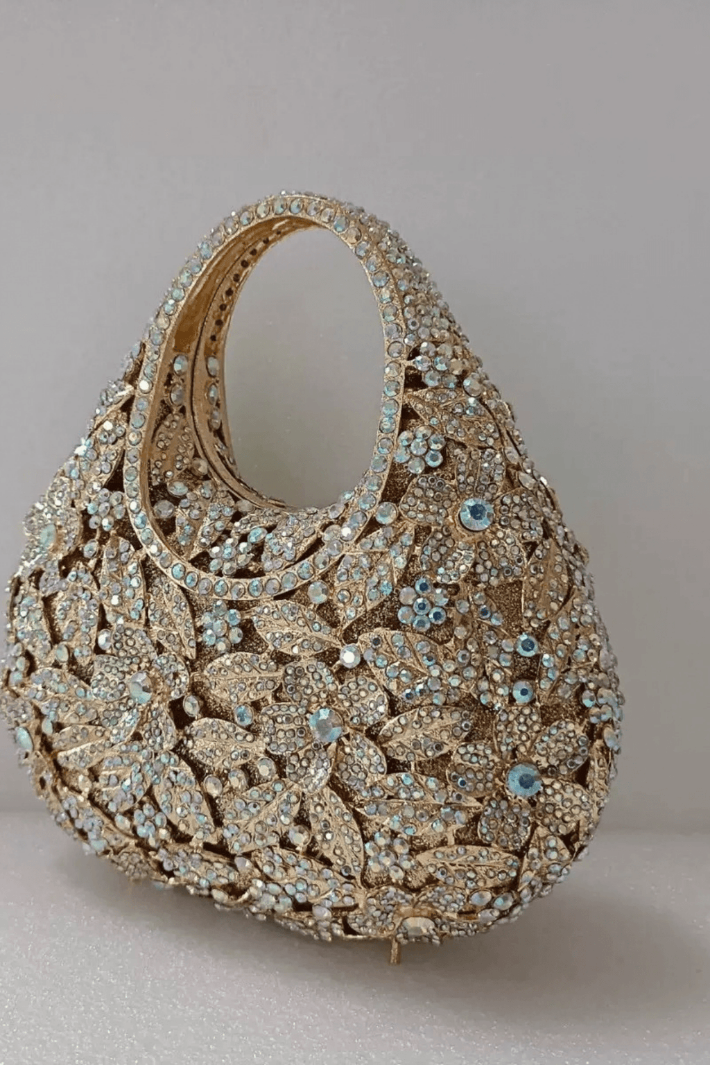 Eden Floral Rhinestone Evening Handbag Avalabel
