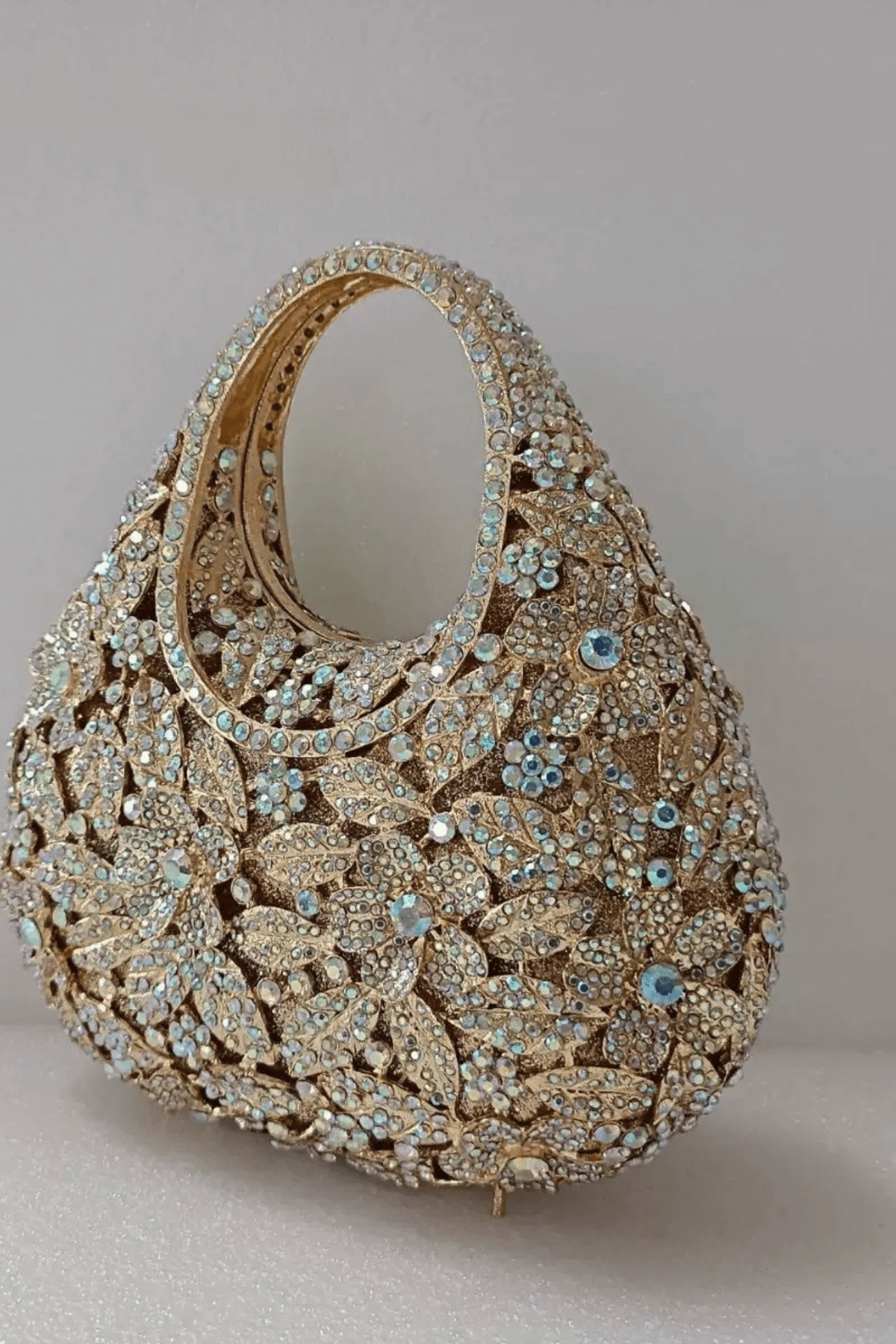 Eden Floral Rhinestone Evening Handbag Avalabel