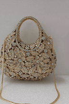Eden Floral Rhinestone Evening Handbag Avalabel