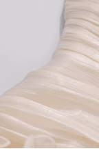 Gloria Ruched Strapless Mini Ruffle Hem Dress Avalabel