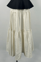 Audrey Elegant Two Piece Maxi Set Layered Skirt Avalabel