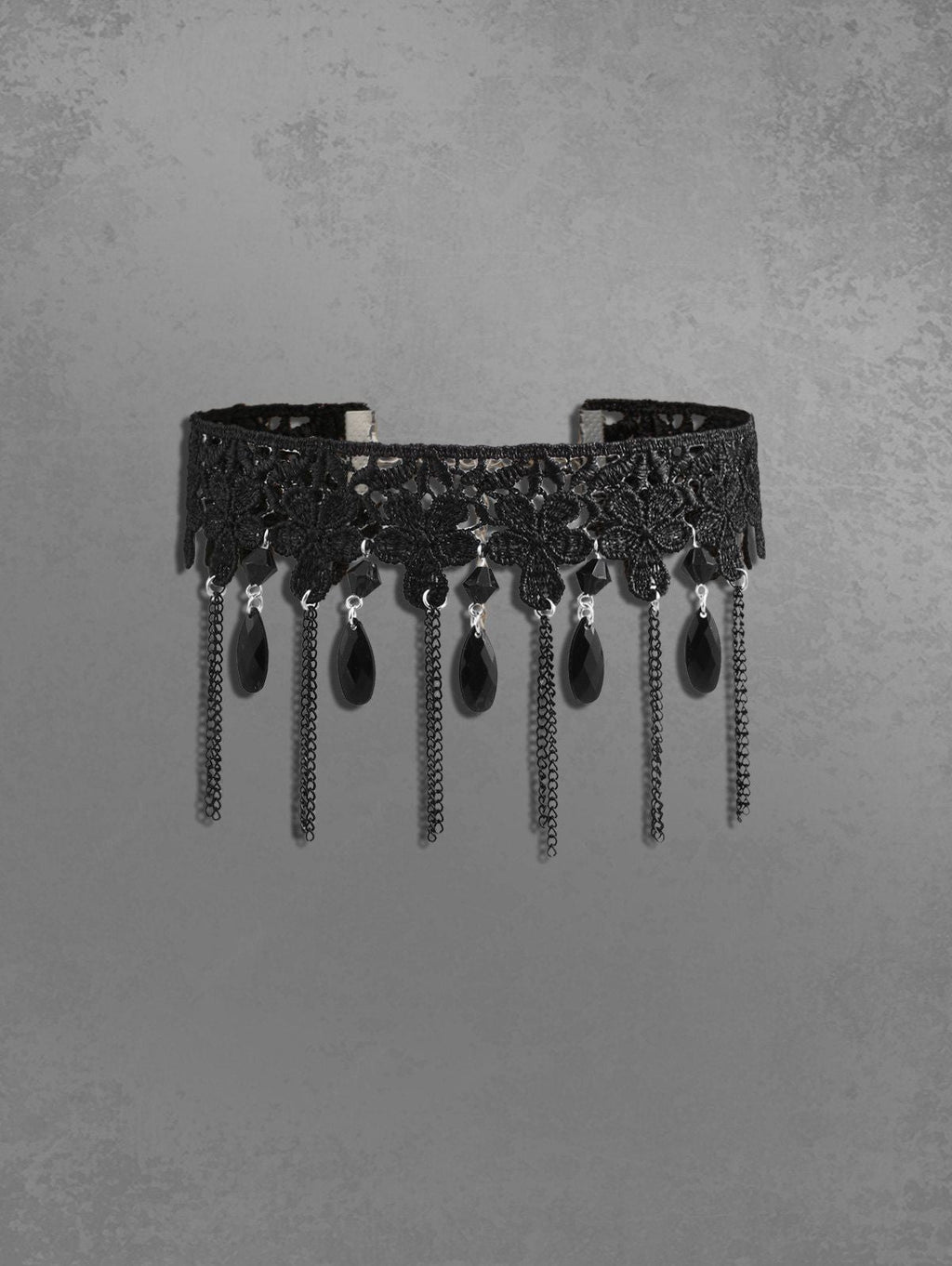 Retro Gothic Fringe Chains Pendant Choker Avalabel