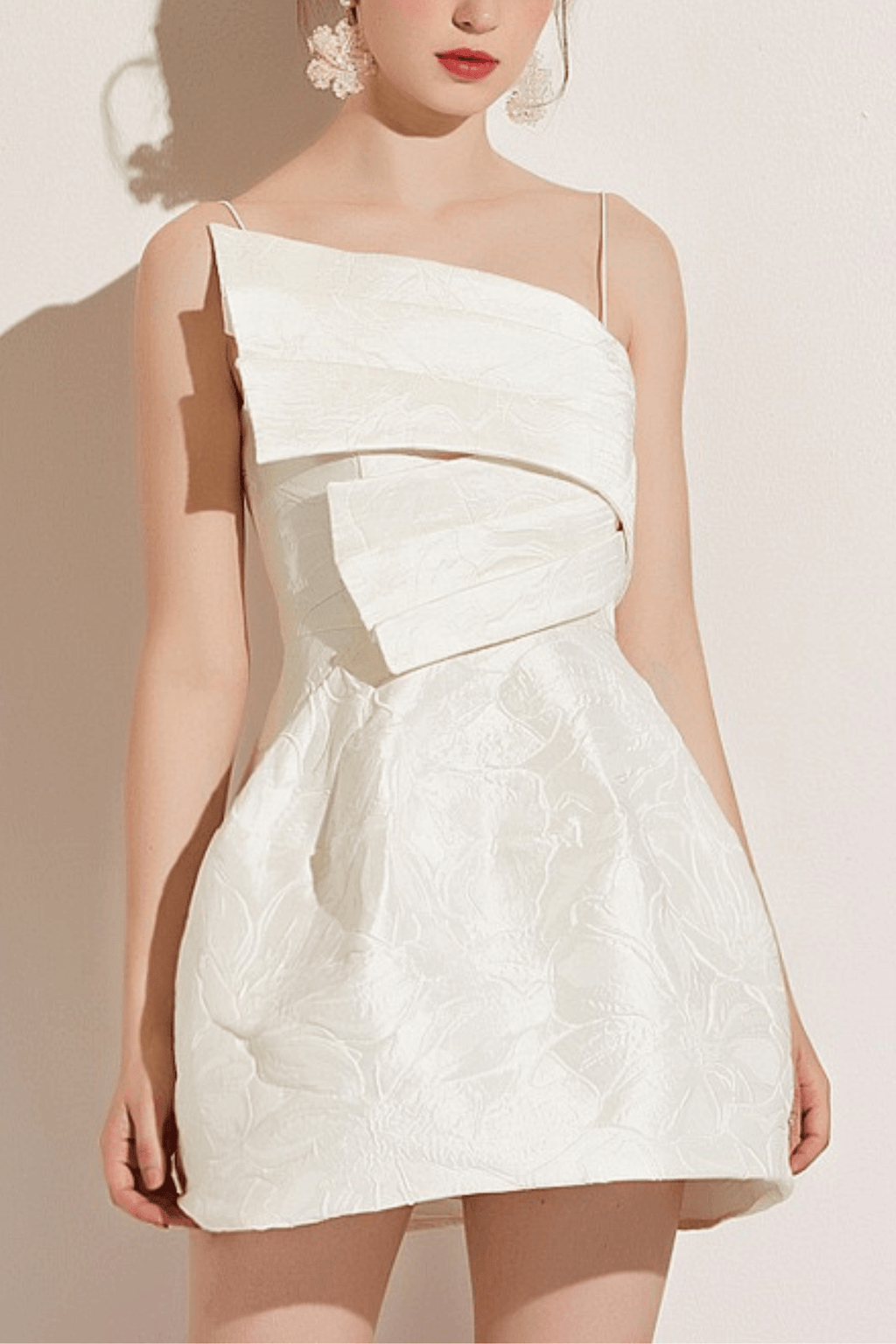 Gloria Elegant Off Shoulder Bow Backless Dress Avalabel