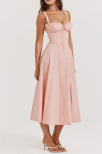 BABY PINK BUSTIER SUNDRESS Avalabel