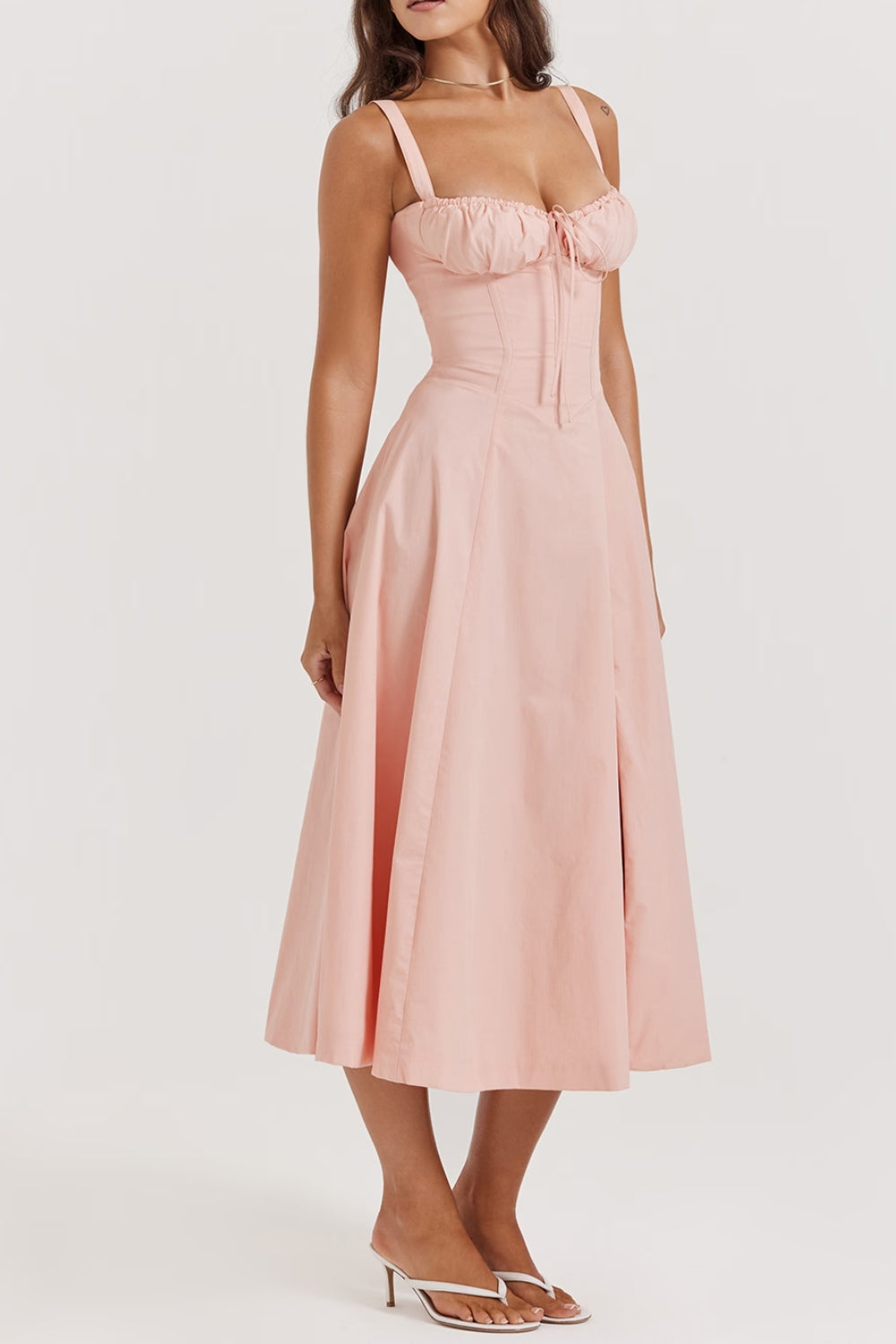BABY PINK BUSTIER SUNDRESS Avalabel