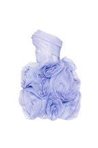 Georgia Appliquéd Organza Lavender Mini Dress Avalabel