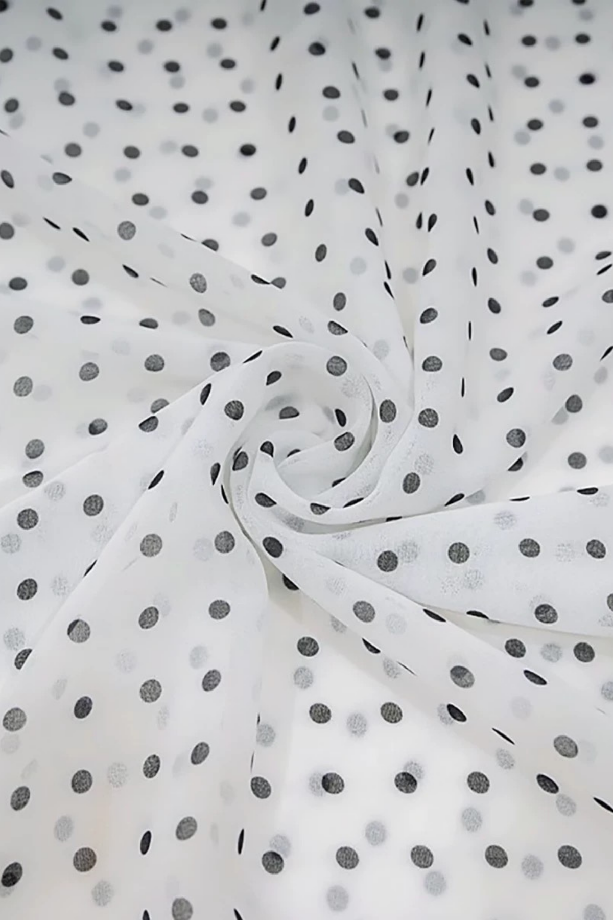 White Polka Dot Off-Shoulder Bow Midi Dress Avalabel