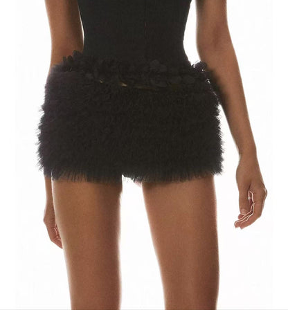Nketia Sequin Embroidery Strapless Corset