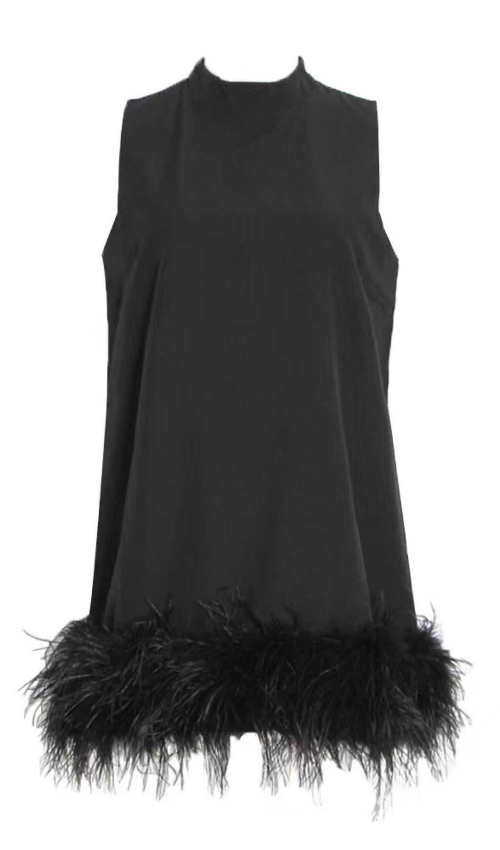 FEATHER MINI DRESS Avalabel
