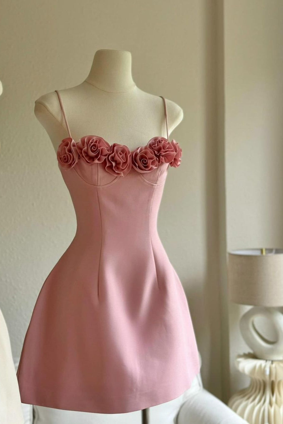 Colette Flower Mini Dress Avalabel