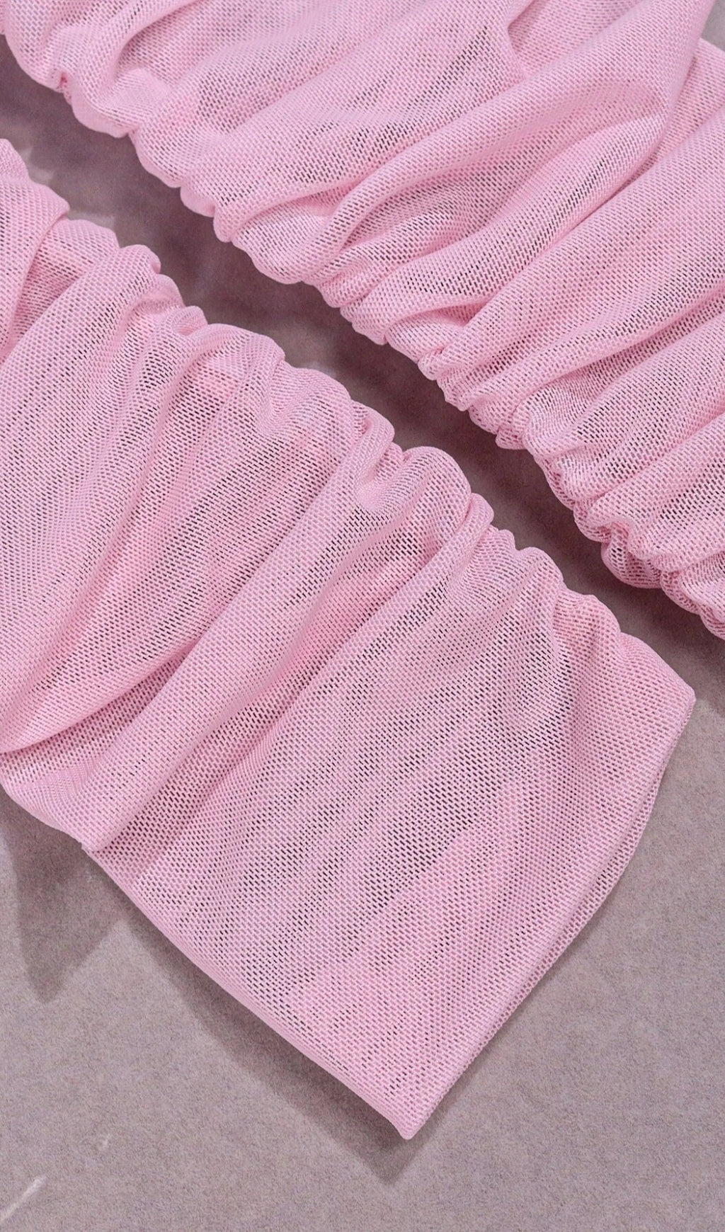 PINK STRAPLESS RUCHED MINI DRESS Avalabel