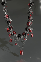 Gothic Layered Beaded Choker Avalabel