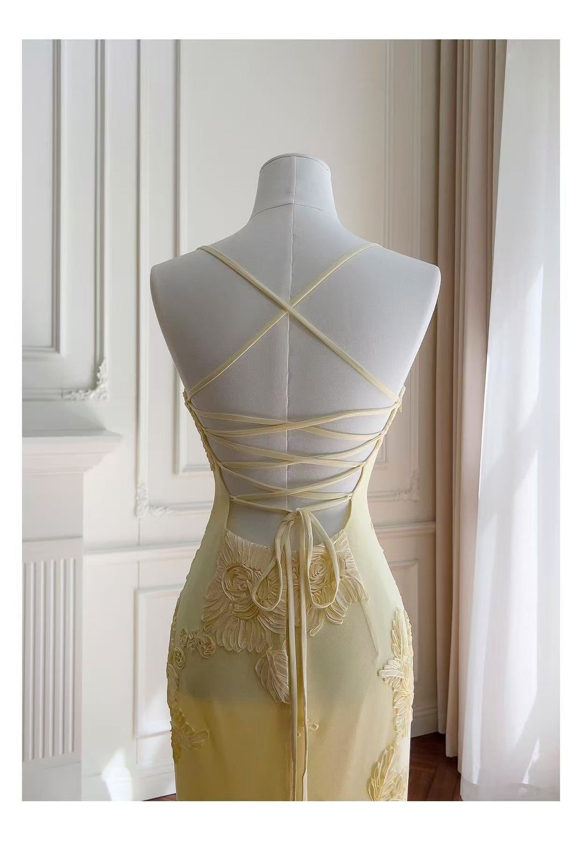 Nefertiti Maxi Dress - Lemon Avalabel