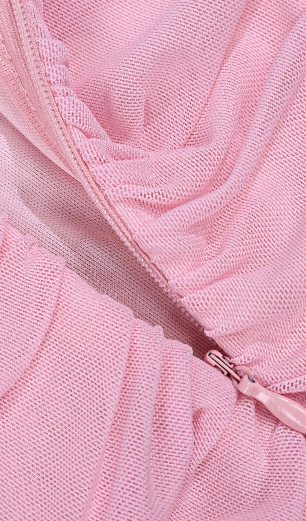 PINK STRAPLESS RUCHED MINI DRESS Avalabel