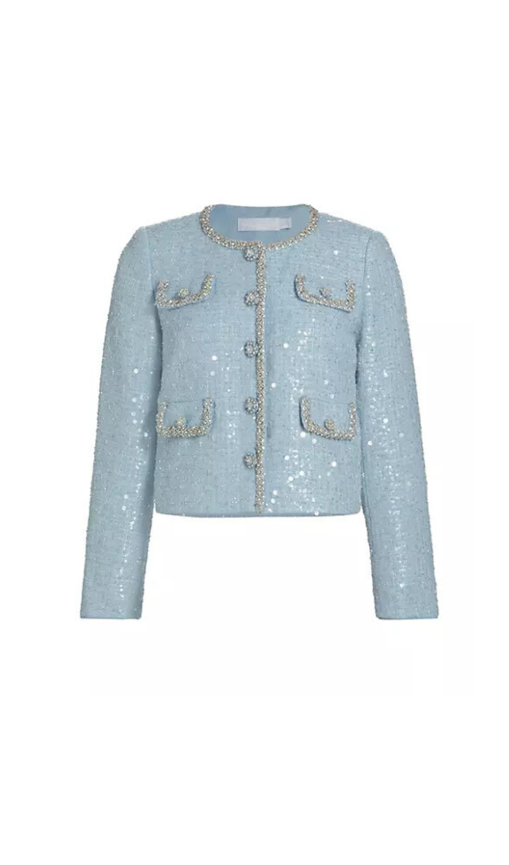 EMBELLISHED BOUCLÉ JACKET Avalabel