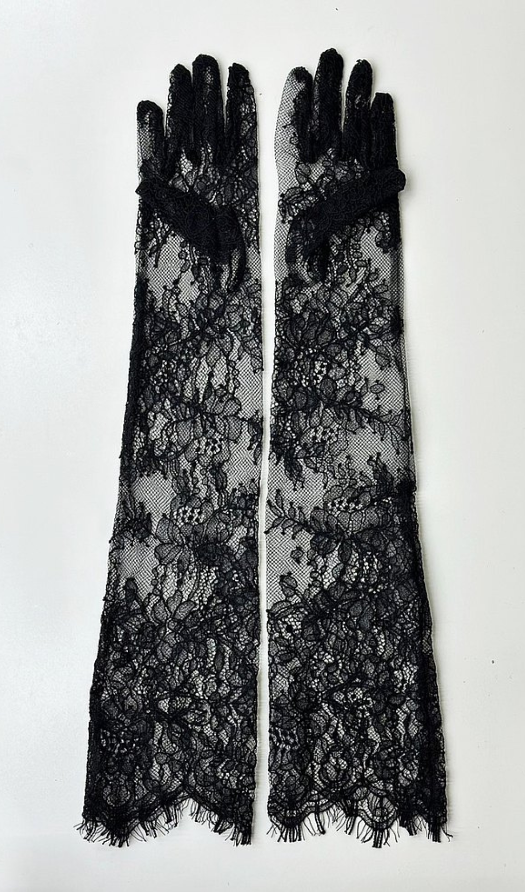 Pom LACE HANDMADE LONG GLOVES Avalabel