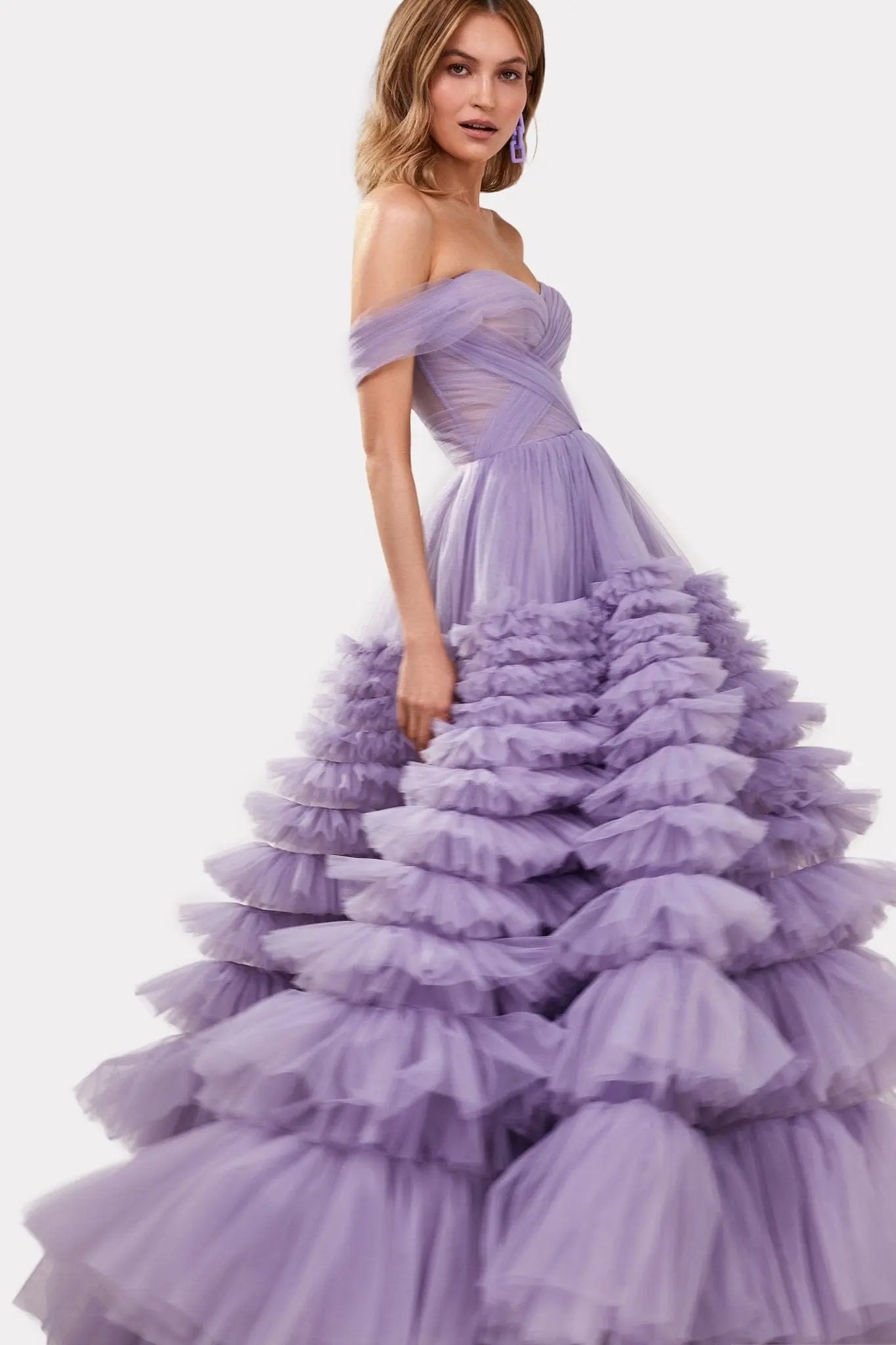 Ultra Puffy Prom Maxi Dress Avalabel