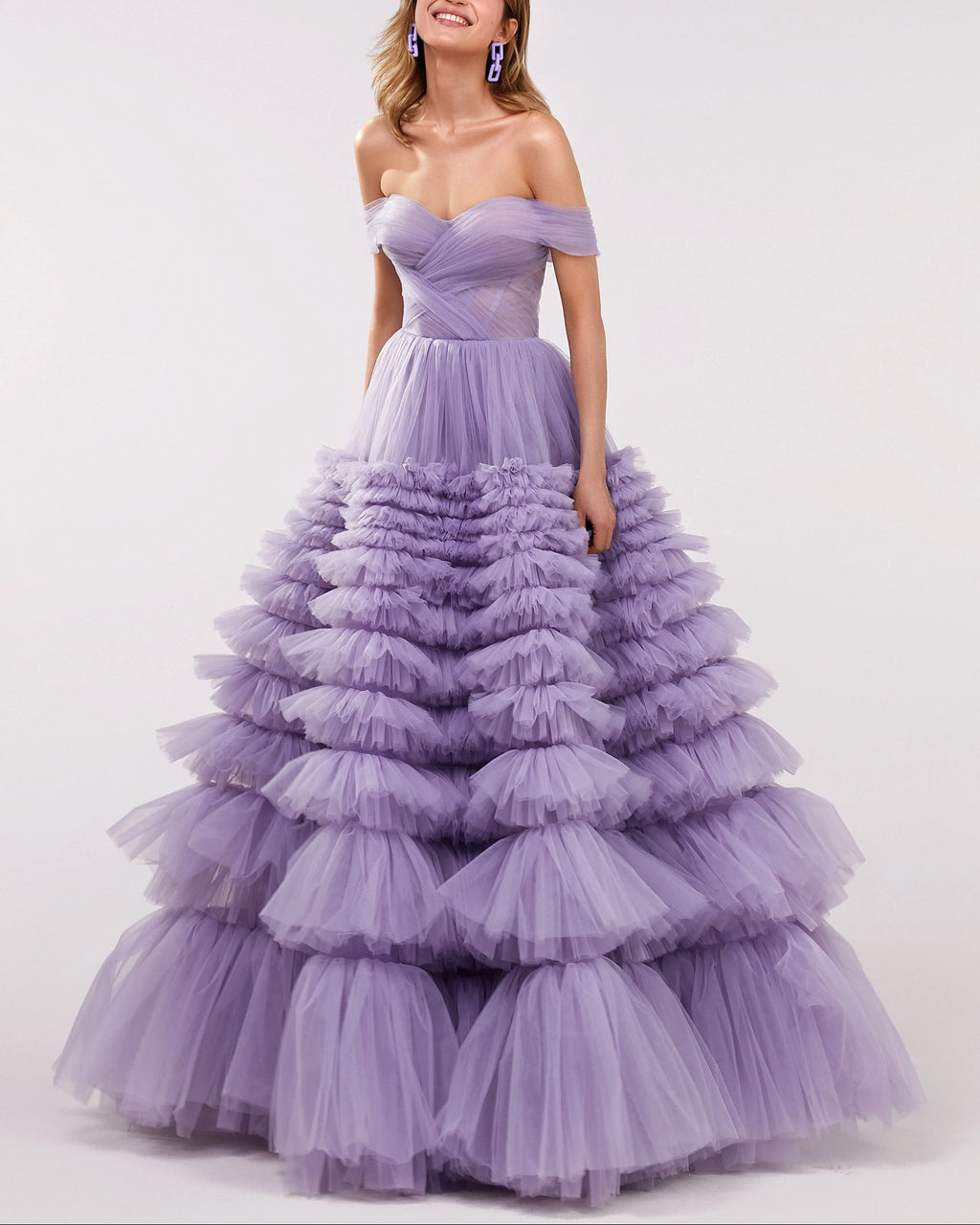 Ultra Puffy Prom Maxi Dress Avalabel