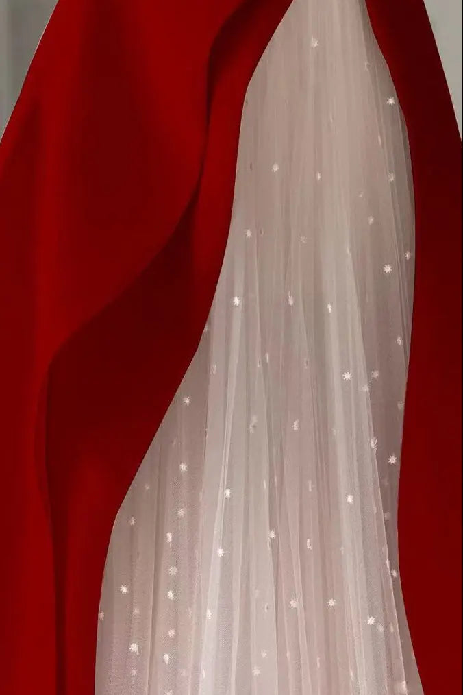 Aline Burgundy Satin sleeveless Long Prom Dress Avalabel