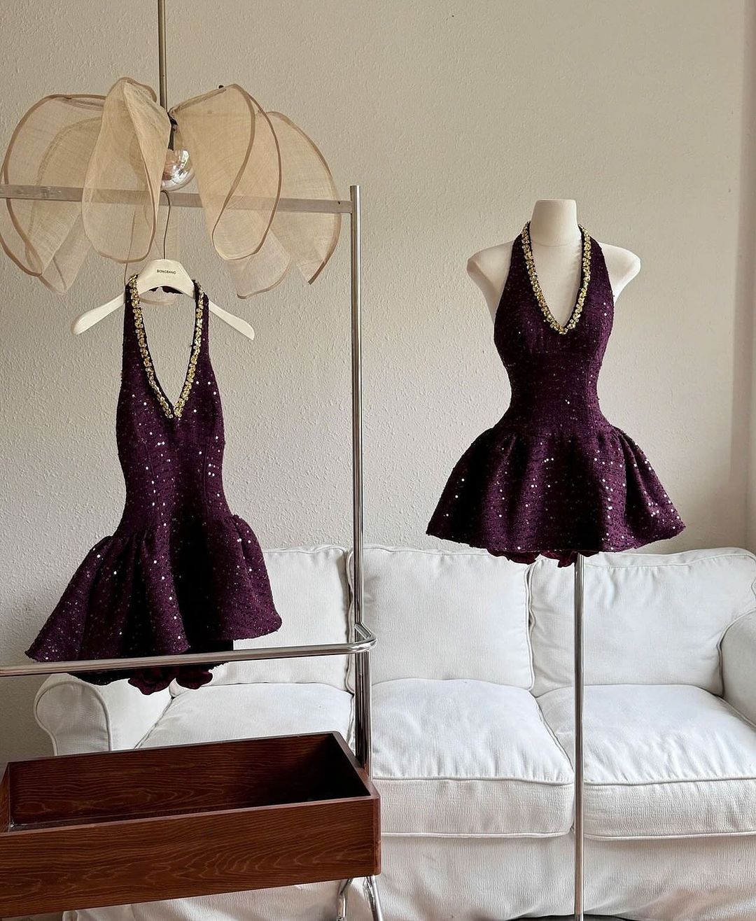 Bellerose Mini Dress In Purple Avalabel