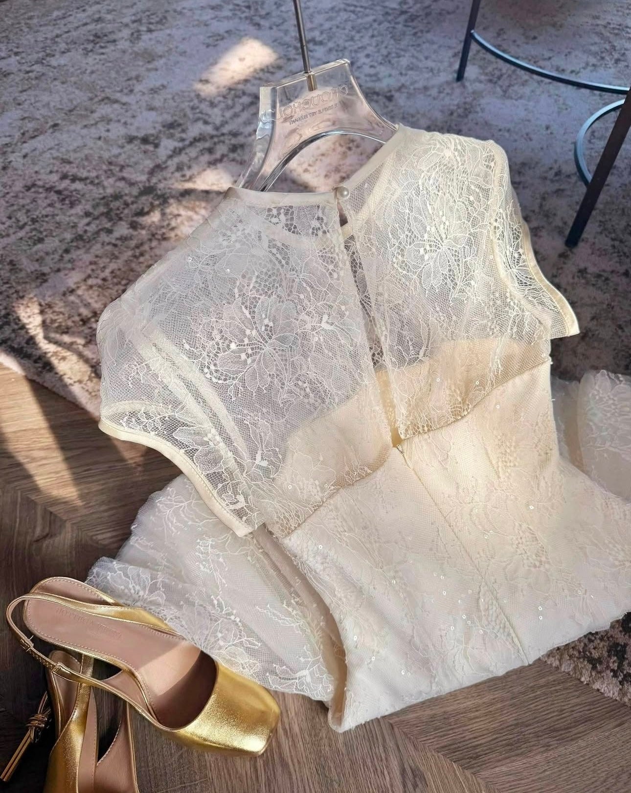 Sarah Lace Mini Dress
