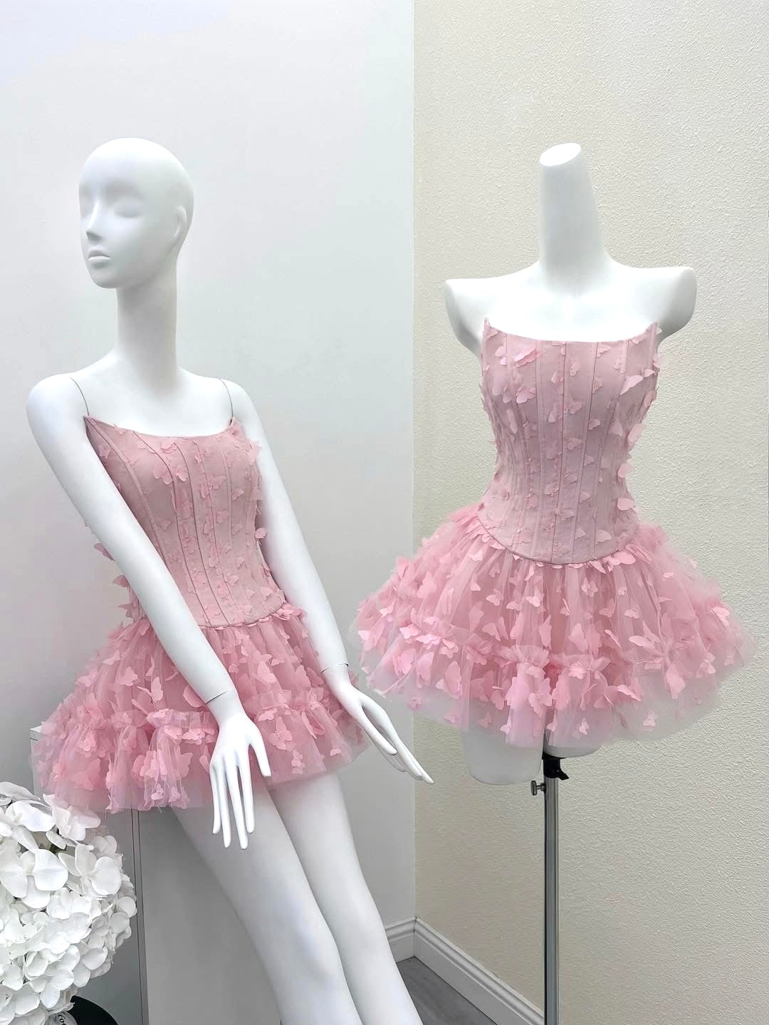 Adara Butterfly Corset Mini Dress Avalabel