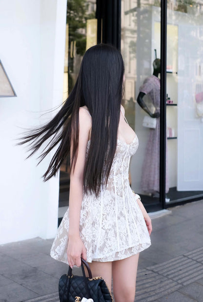Alessia Lace Mini Dress