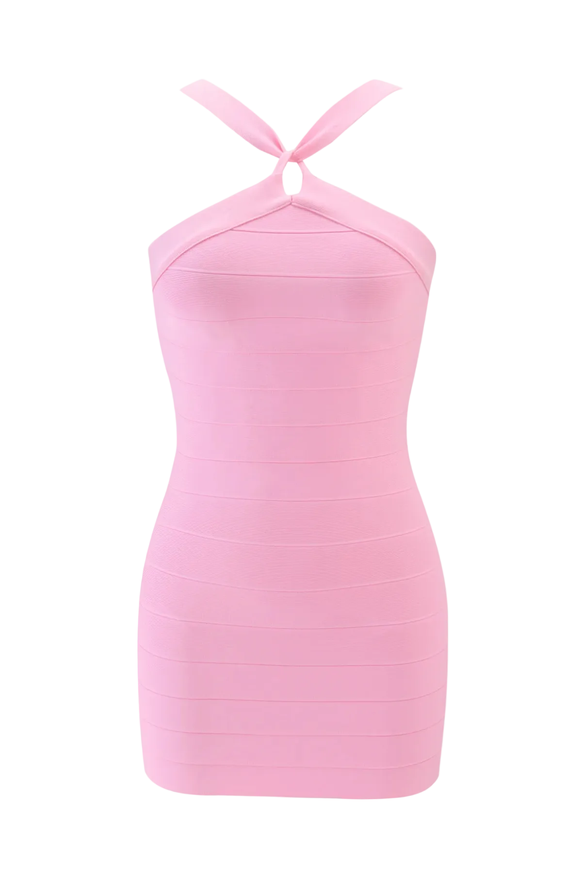 Addama Halter Mini Bandage Dress Avalabel