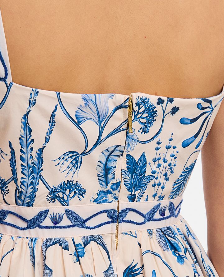 Embroidered Mini Dress Avalabel