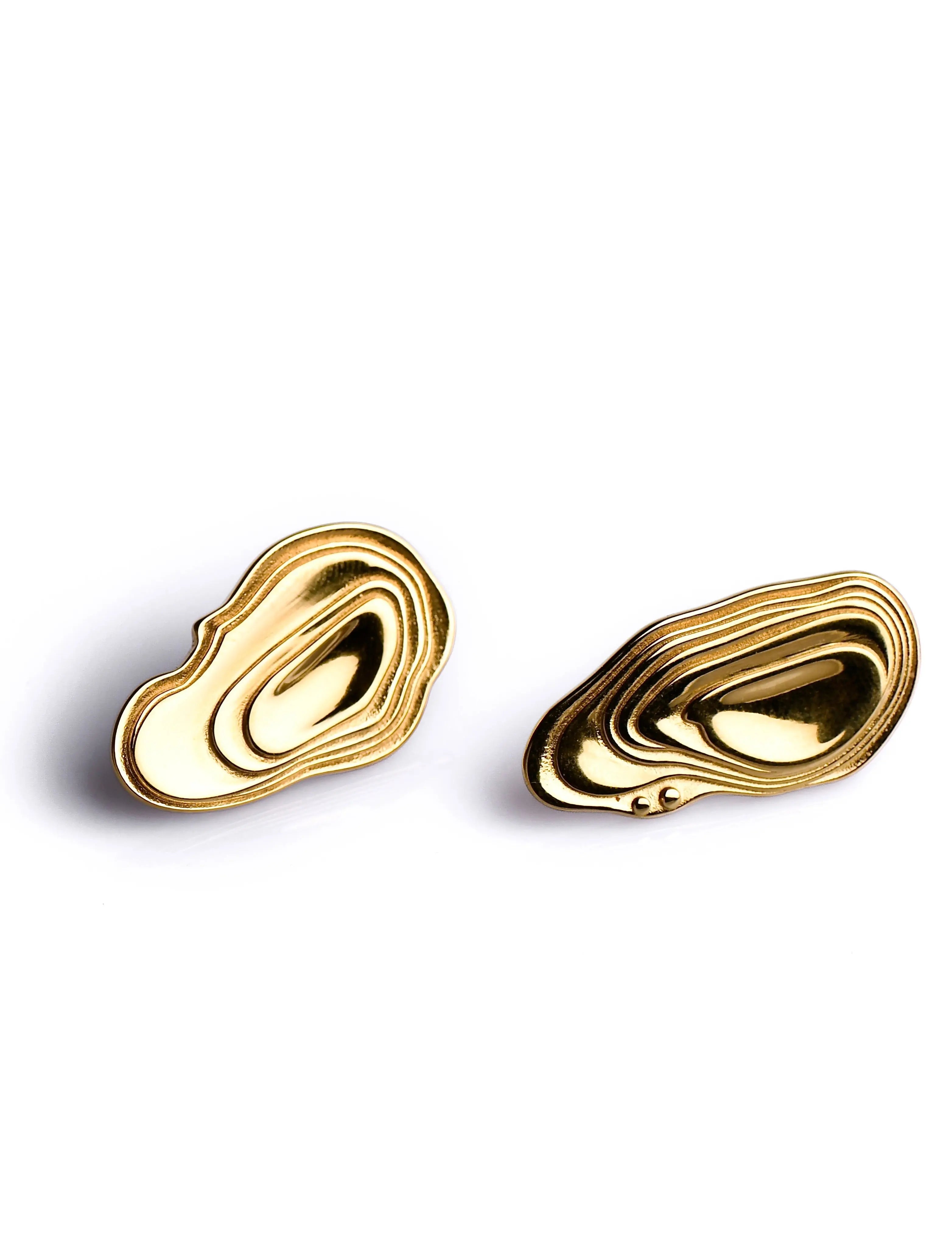 ACACIA - GOLD EARRINGS PLATING WATERPROOF Avalabel