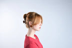 AMARANTH - GOLD EARRINGS RED STONE PLATING WATERPROOF Avalabel