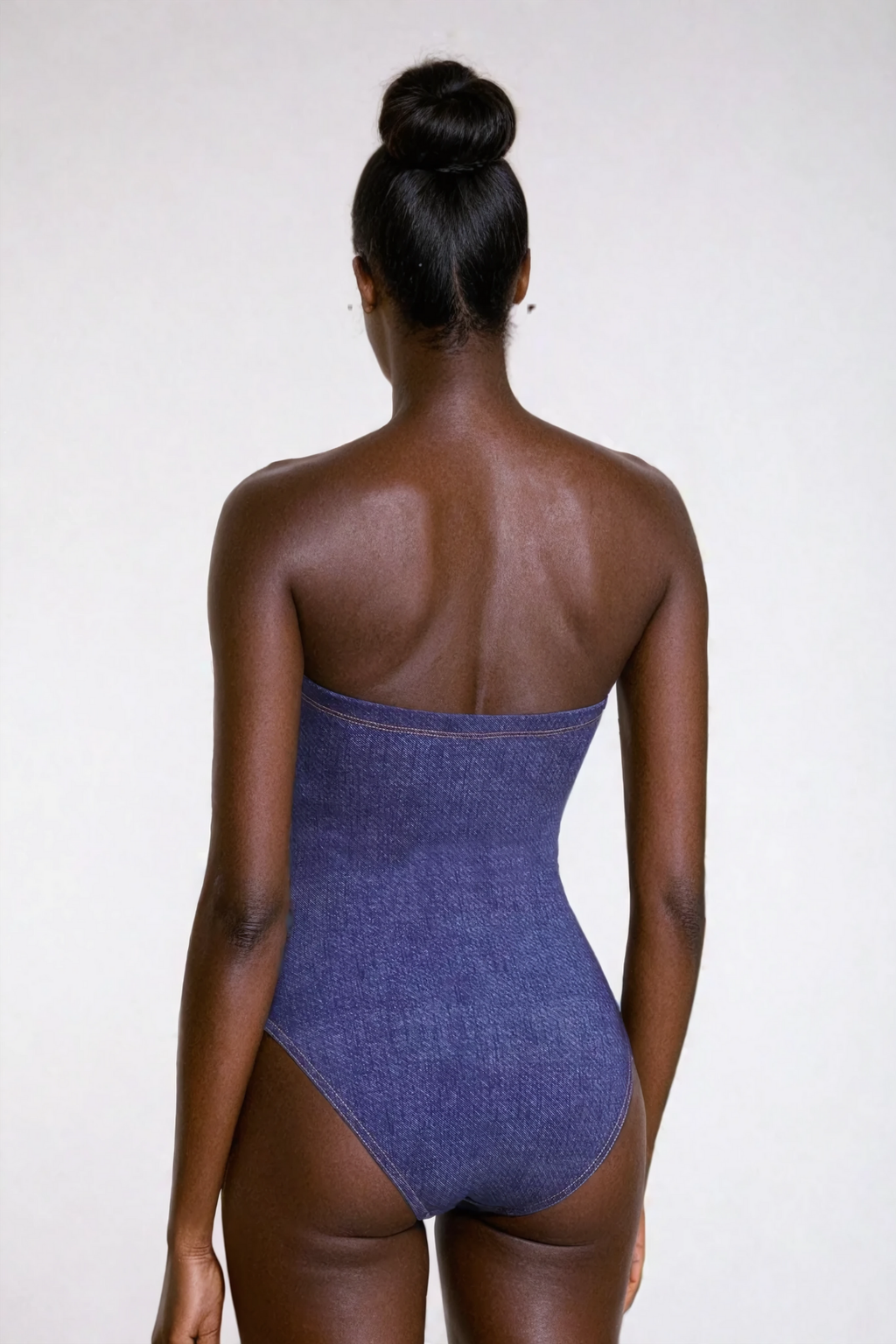 Michelle Strapless Cutout Bodycon Swimsuit Avalabel
