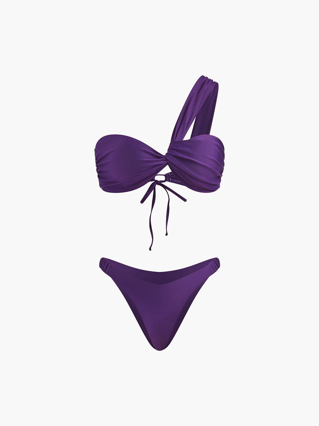 Asymmetrical String Bikini Set Avalabel