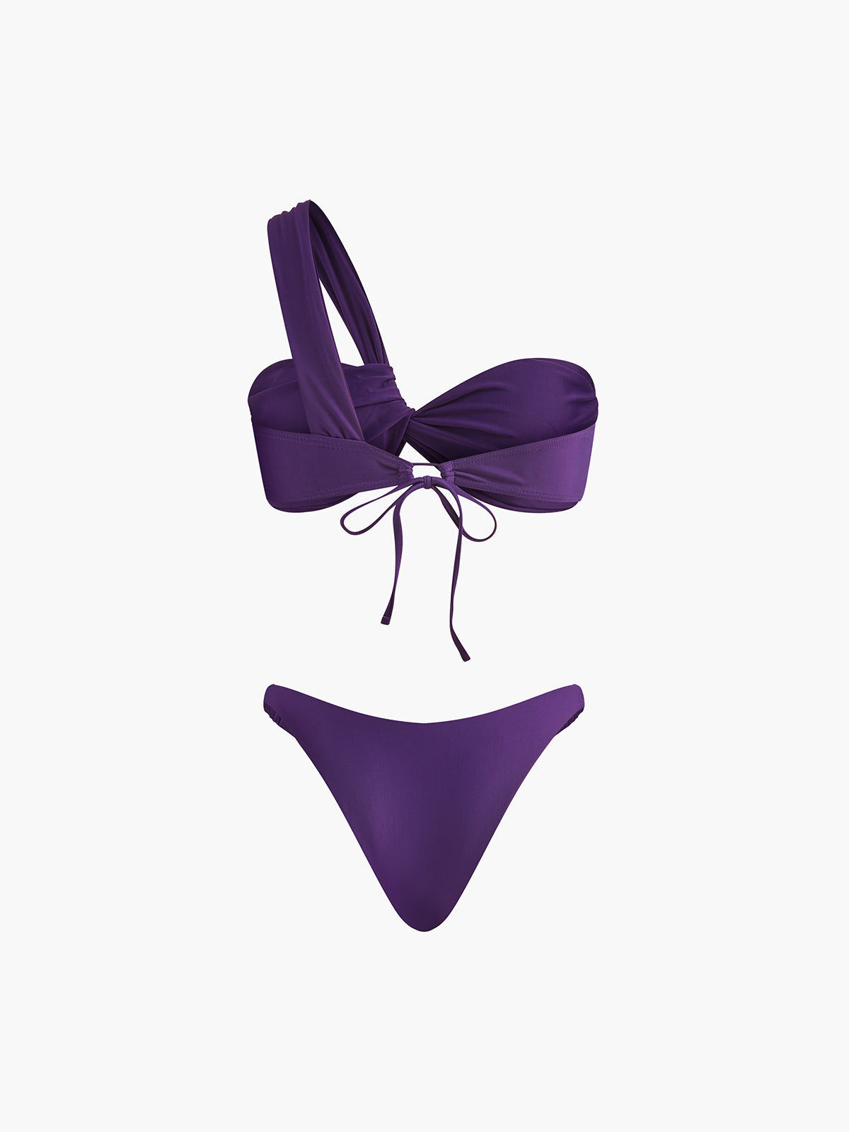 Asymmetrical String Bikini Set Avalabel