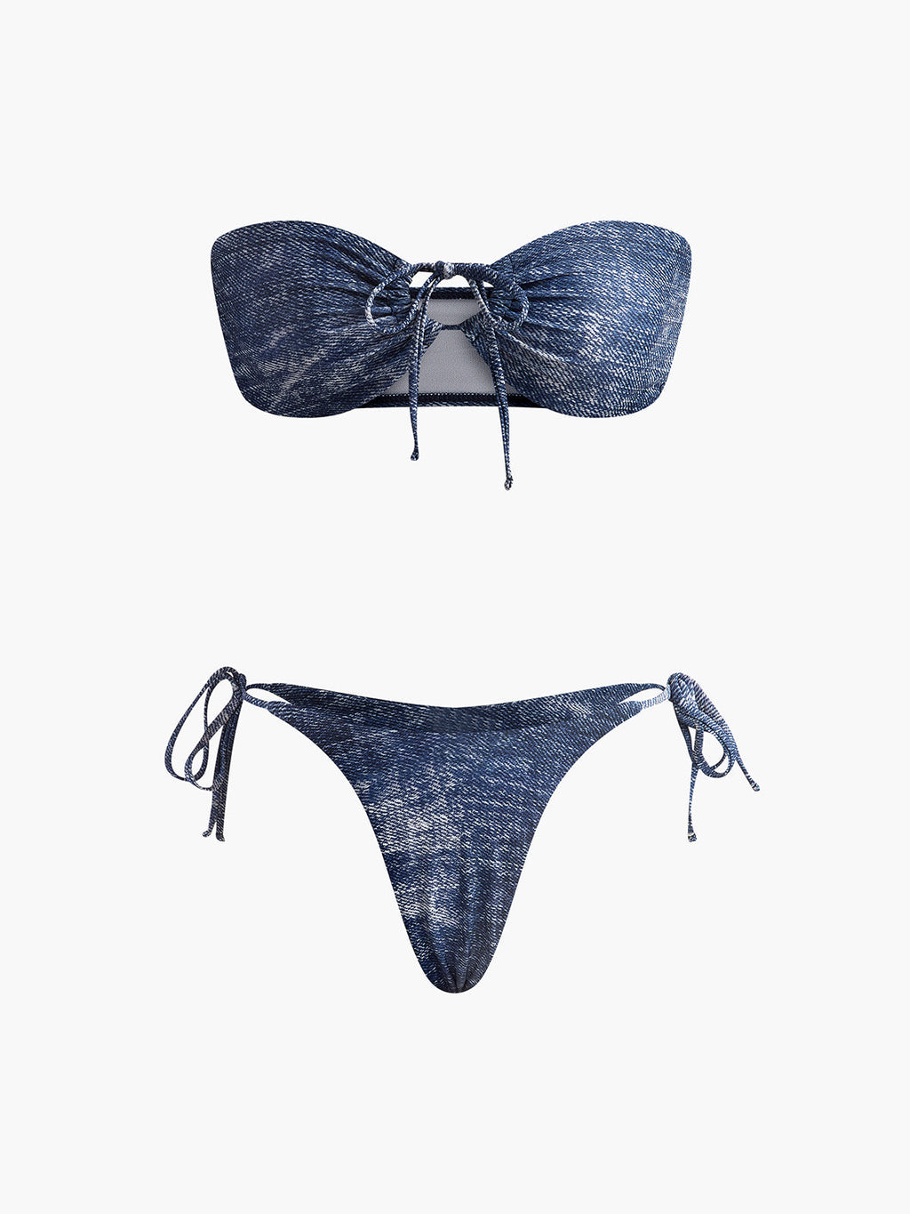 Vintage Strapless Bikini Set Avalabel