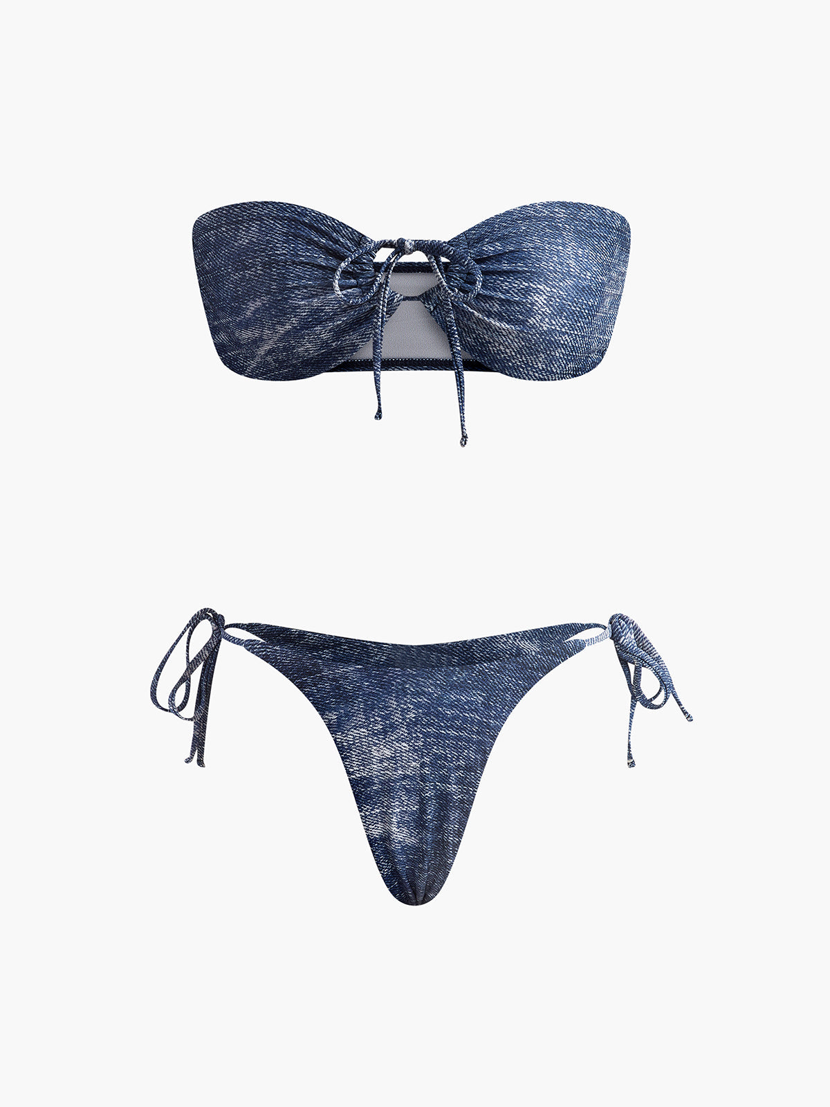 Vintage Strapless Bikini Set Avalabel