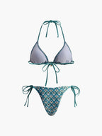 Printed Lace Bikini Set Avalabel