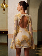 Romance Floral Mini Dress Avalabel