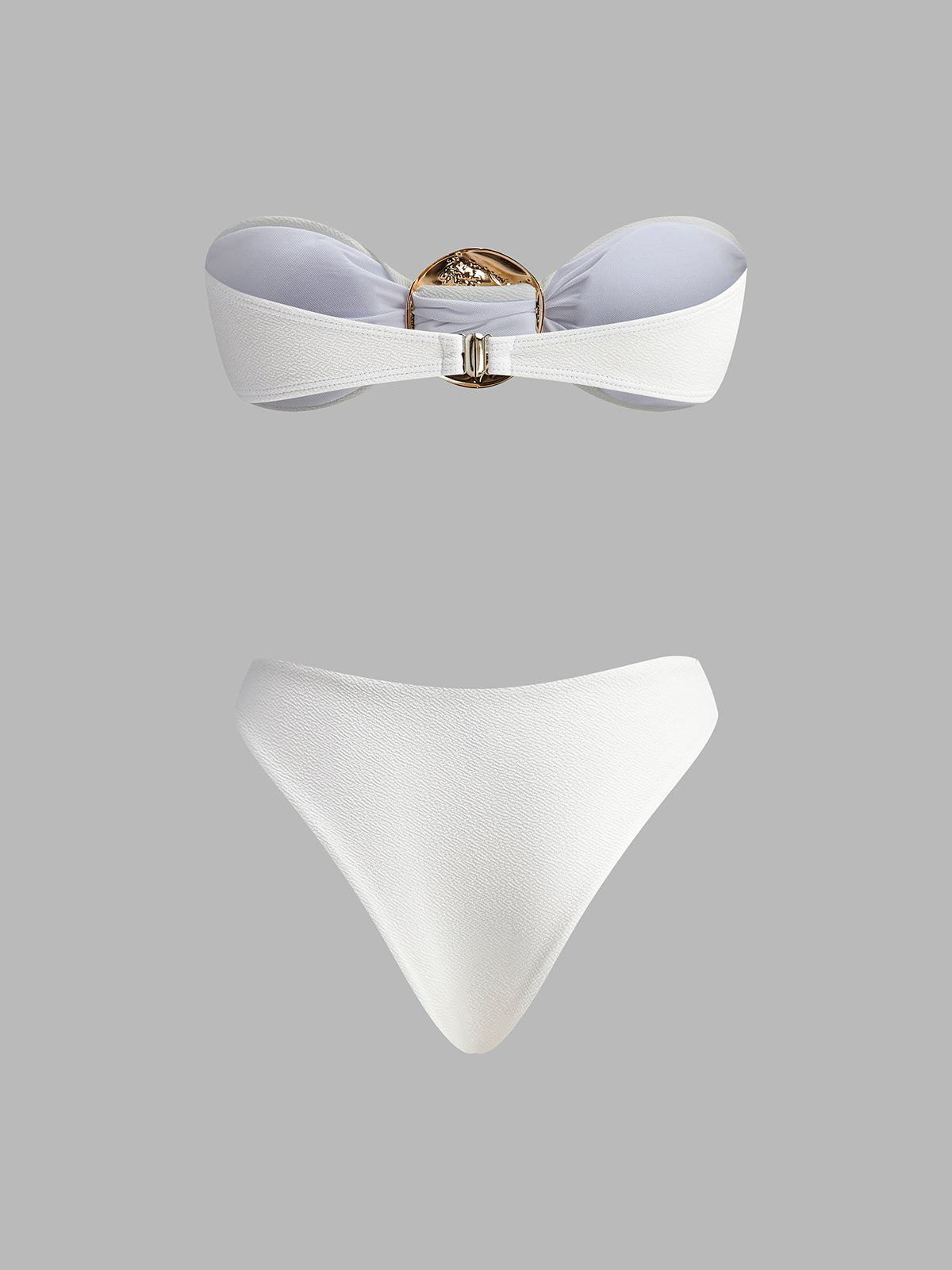 Gold Bikini Set and Stylish Pareo Avalabel