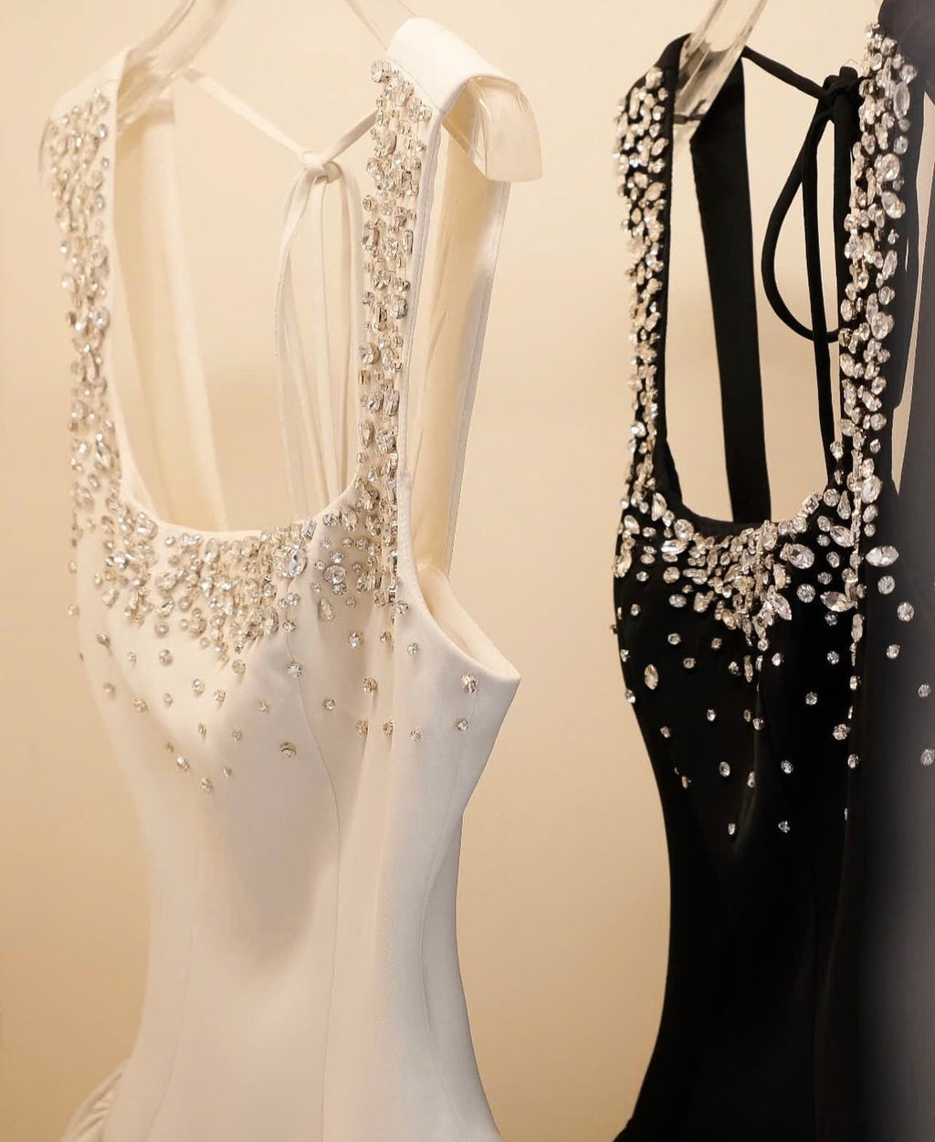 elise embellished mini dress Avalabel