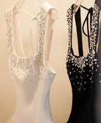 elise embellished mini dress Avalabel