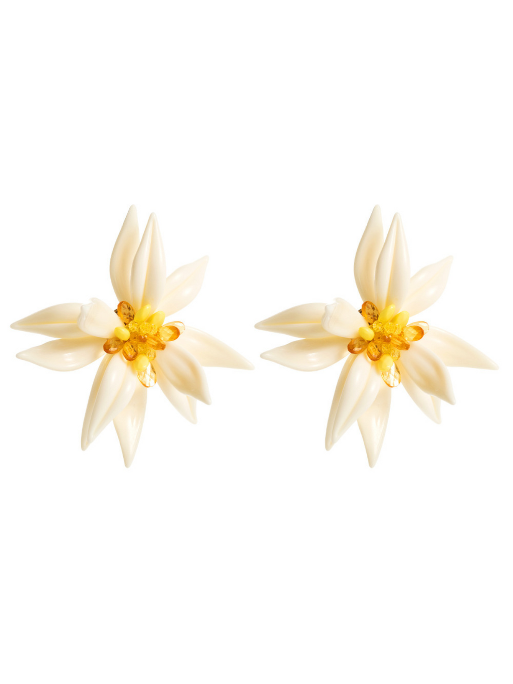 Bexiron Rhinestone Flower Earrings Avalabel