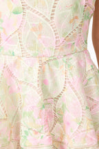 Karen Floral Mini Dress in Multicolor Avalabel