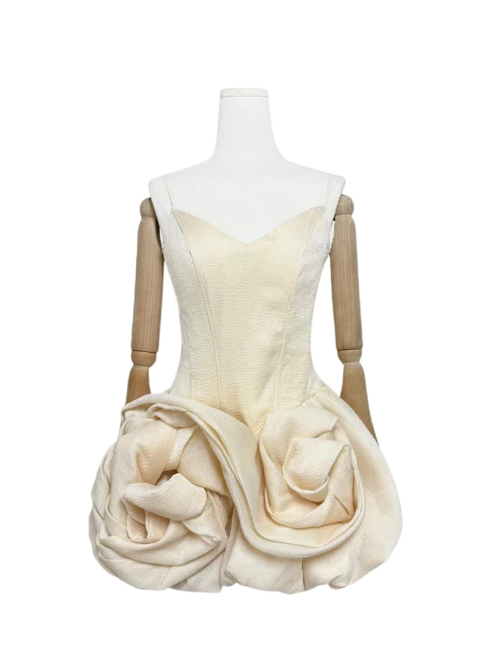Doreen 3D Flower Bud Mini Dress Avalabel