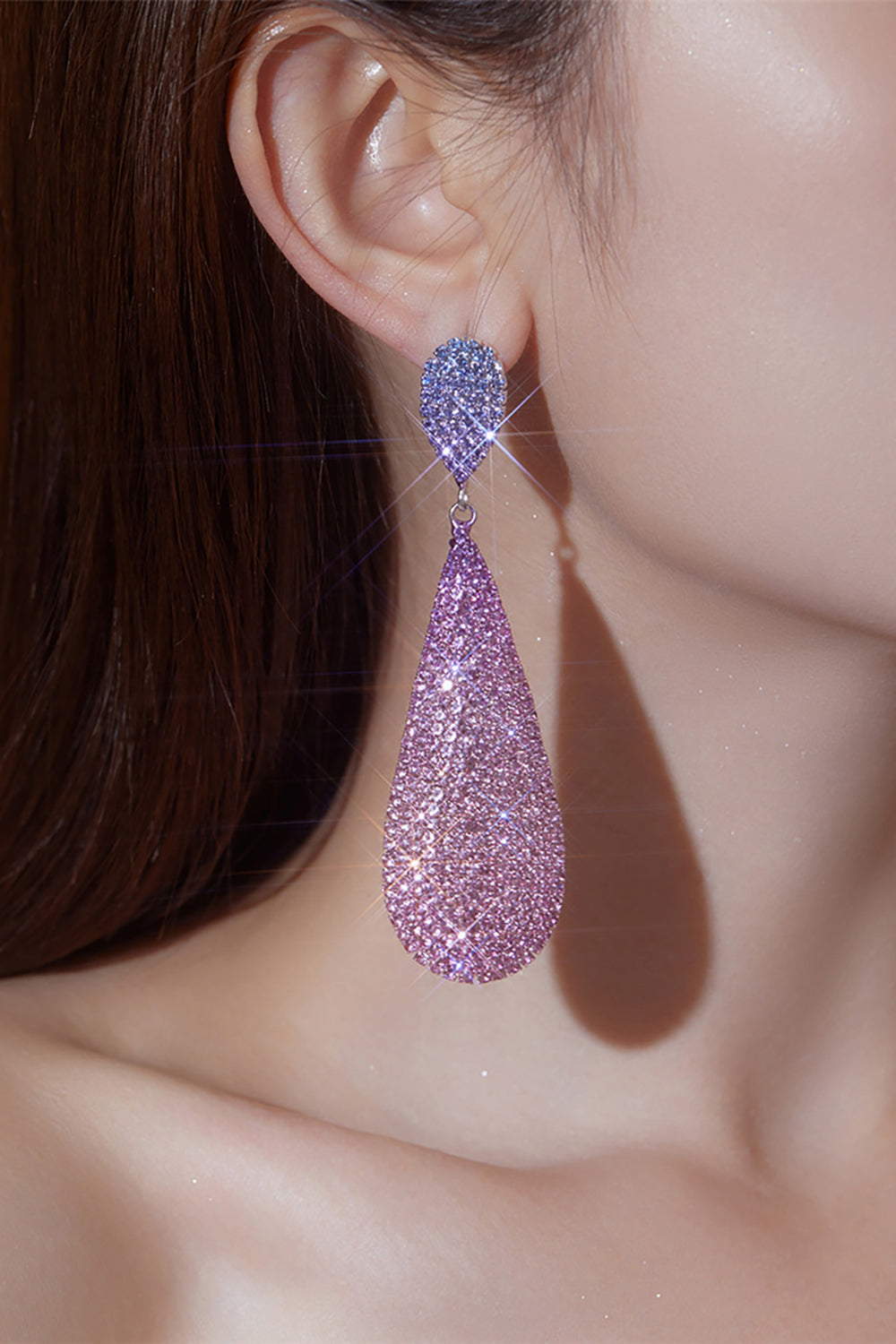 Sparkly Diamond-Encrusted Accessories Luxury Earrings Avalabel