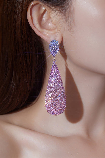 Sparkly Diamond-Encrusted Accessories Luxury Earrings Avalabel