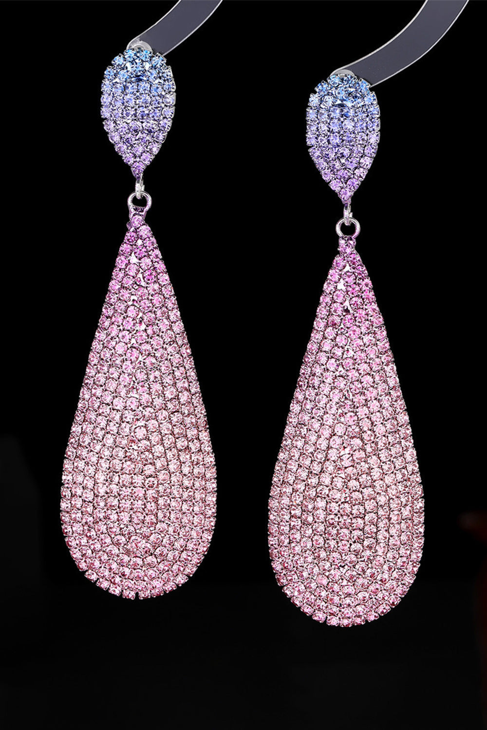 Sparkly Diamond-Encrusted Accessories Luxury Earrings Avalabel